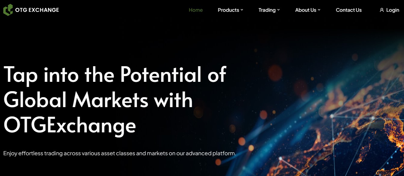 OTG Exchange Homepage