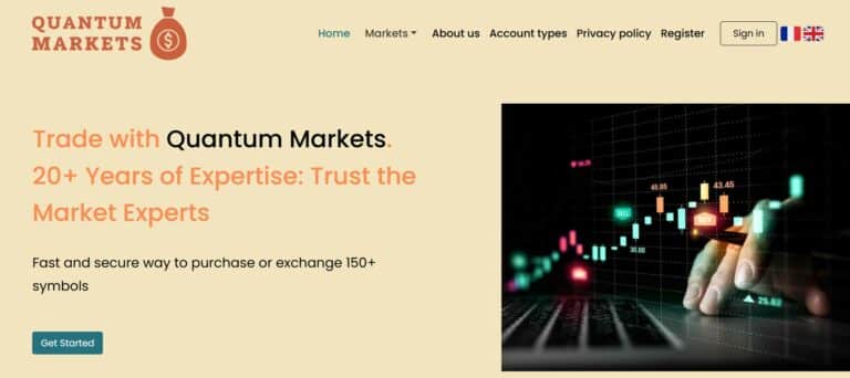 Quantum Markets Homepage